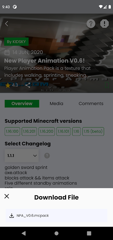 MCPEDL for Minecraft screenshot 6