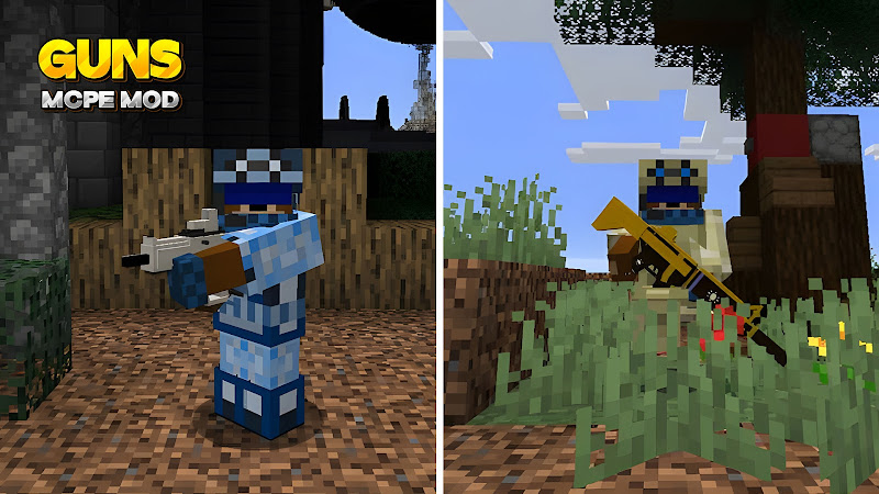 Guns & Weapons Mod screenshot 4
