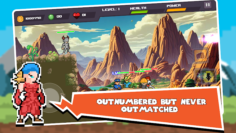Power Warriors Z: Dragon Hero screenshot