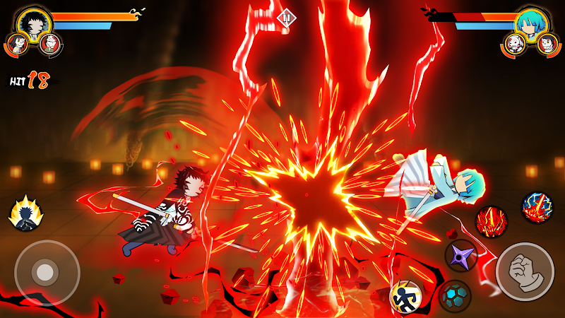Stickman Demon Fight Warrior screenshot 2